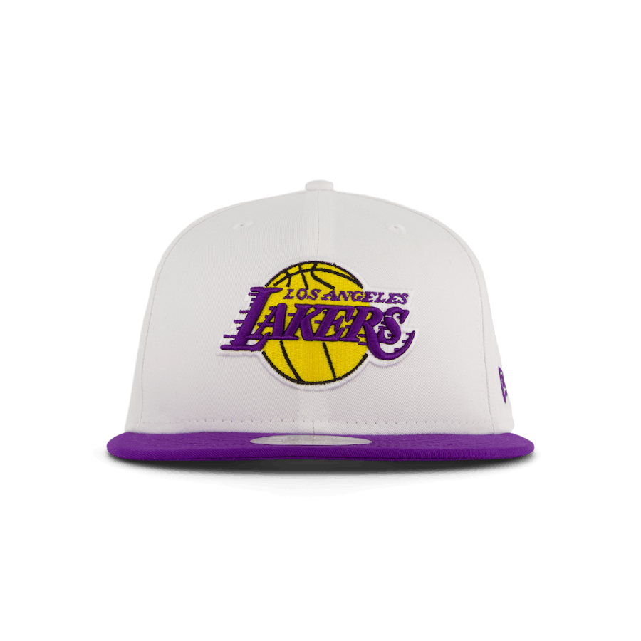 Wht Crown Team 9fifty Lakers Whitrp