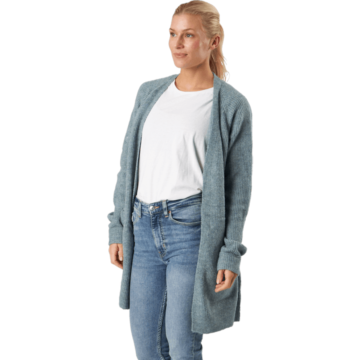 Pcellen Ls Long Knit Cardigan  Trooper
