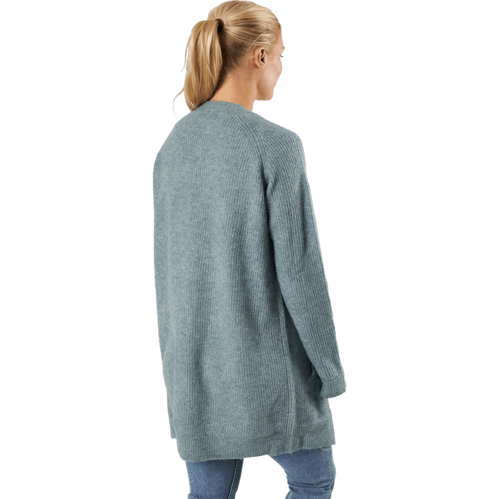 Pcellen Ls Long Knit Cardigan  Trooper