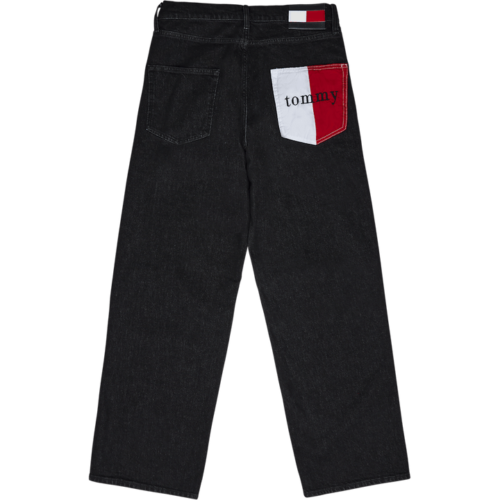 Tjcu Wide Leg Denim Pant Denim