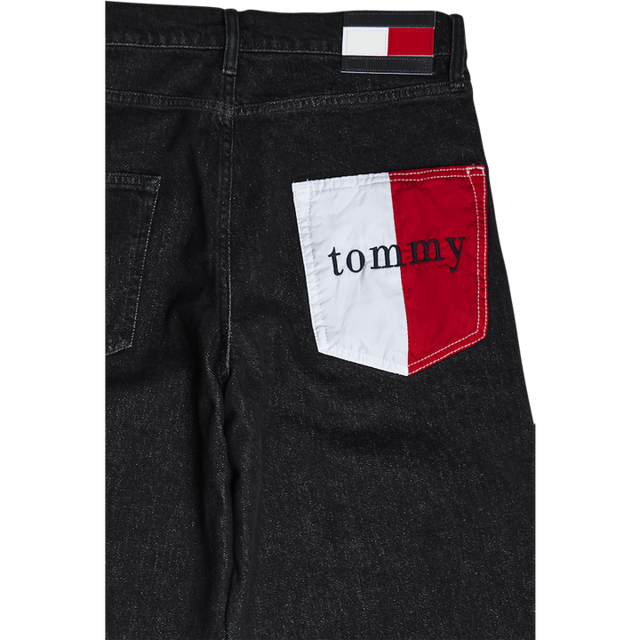 Tjcu Wide Leg Denim Pant Denim
