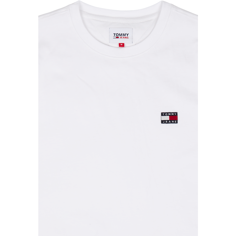 Tjm Clsc Tommy Xs Badge Tee White