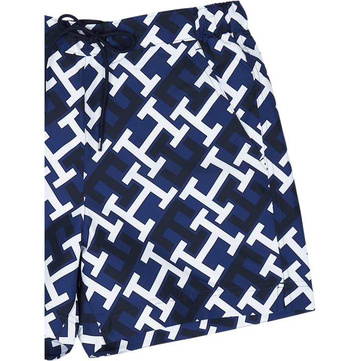 Sf Medium Drawstring Print Blue