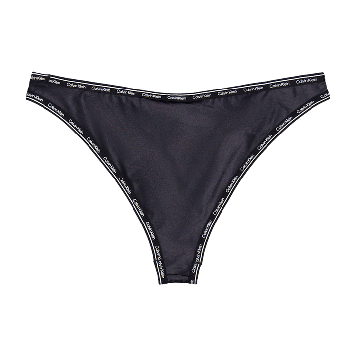 High Leg Cheeky Bikini Black