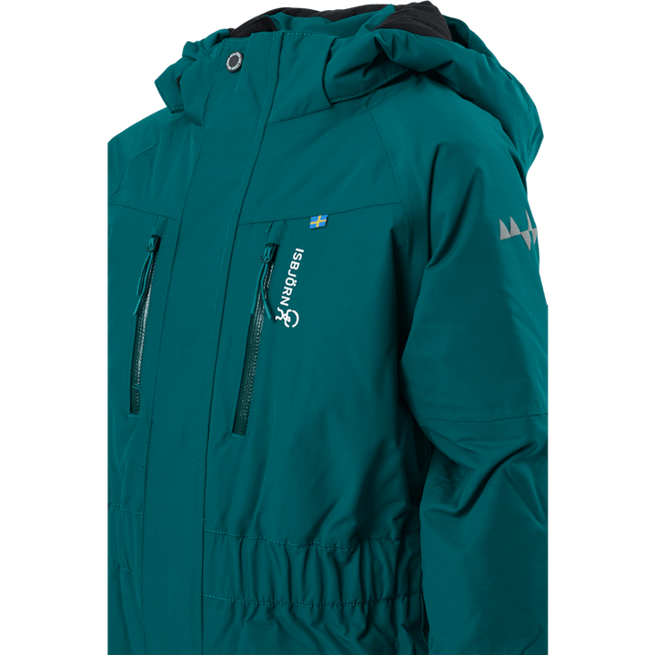 Penguin Snowsuit Kids Emerald Green