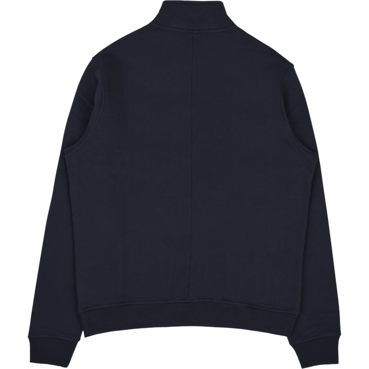 Les Deux Cedric - Felpa con mezza zip, colore scuro
