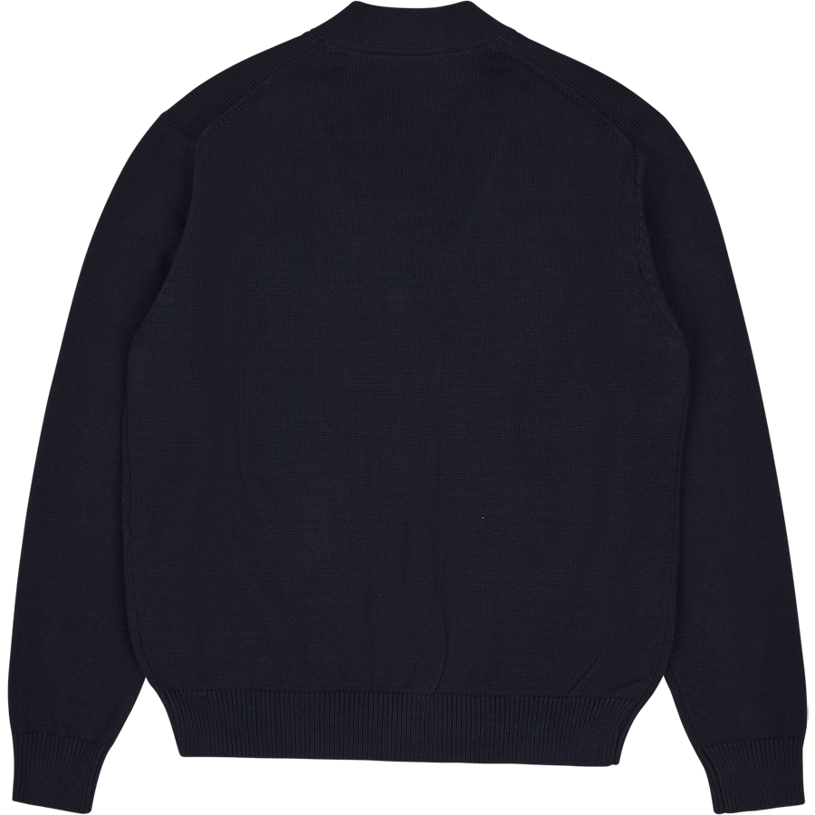 Les Deux Forrest Varsity Cardigan Foncé