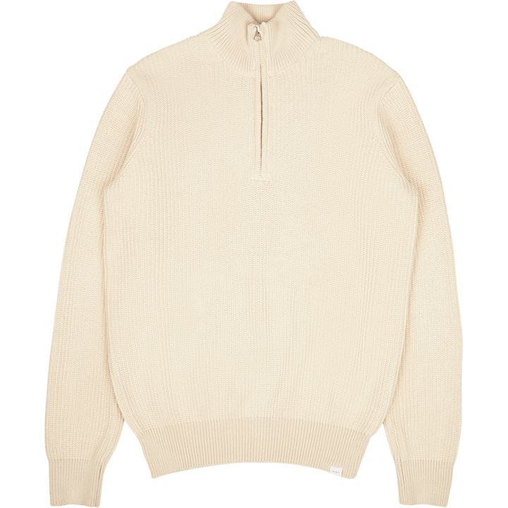 Les Deux Fletcher Rib Half Zip Knit