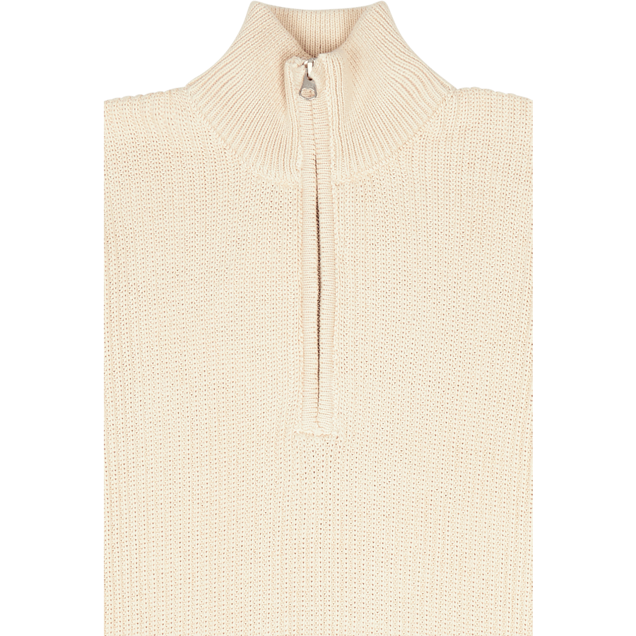 Les Deux Fletcher Rib Half Zip Knit