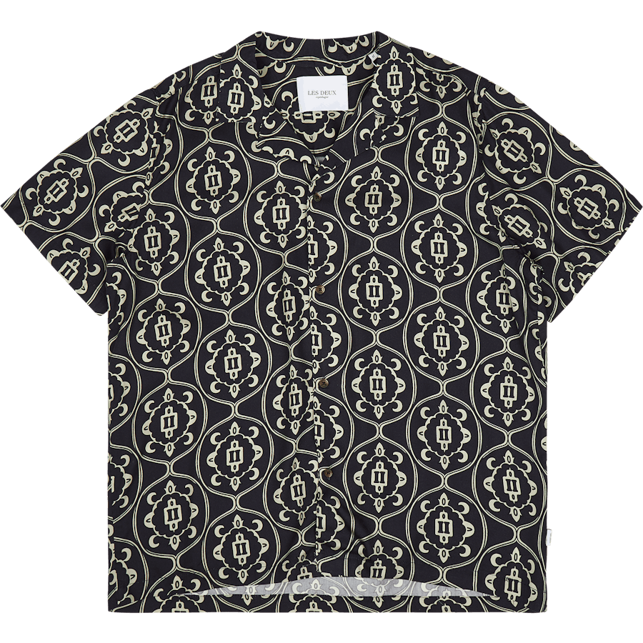 Les Deux Ornament Aop Tencel Ss Shirt