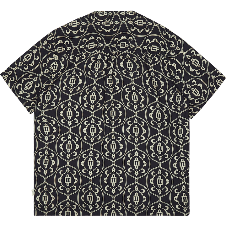 Les Deux Ornament Aop Tencel Ss Shirt