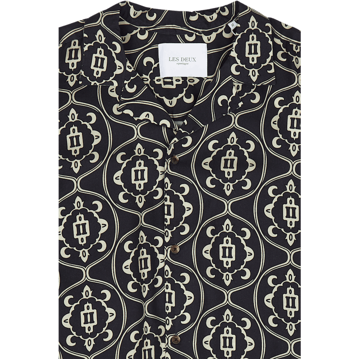 Les Deux Ornament Aop Tencel Ss Shirt