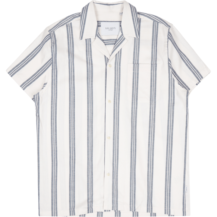 Les Deux Lawson Stripe Ss Shirt india Ink