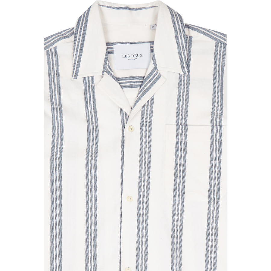 Les Deux Lawson Stripe Ss Shirt india Ink