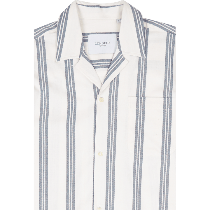 Les Deux Lawson Stripe Ss Shirt india Ink
