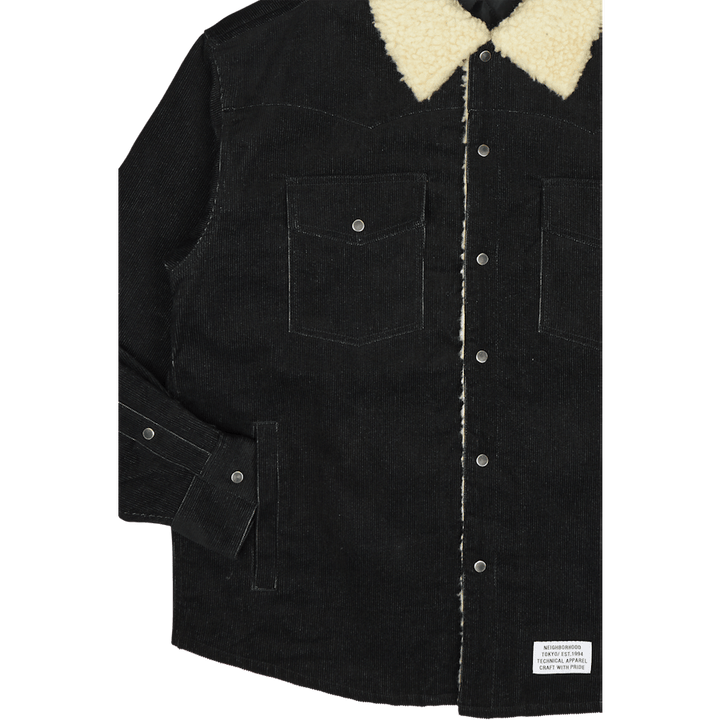 Cordone Western Sh Ls . Ec Bk