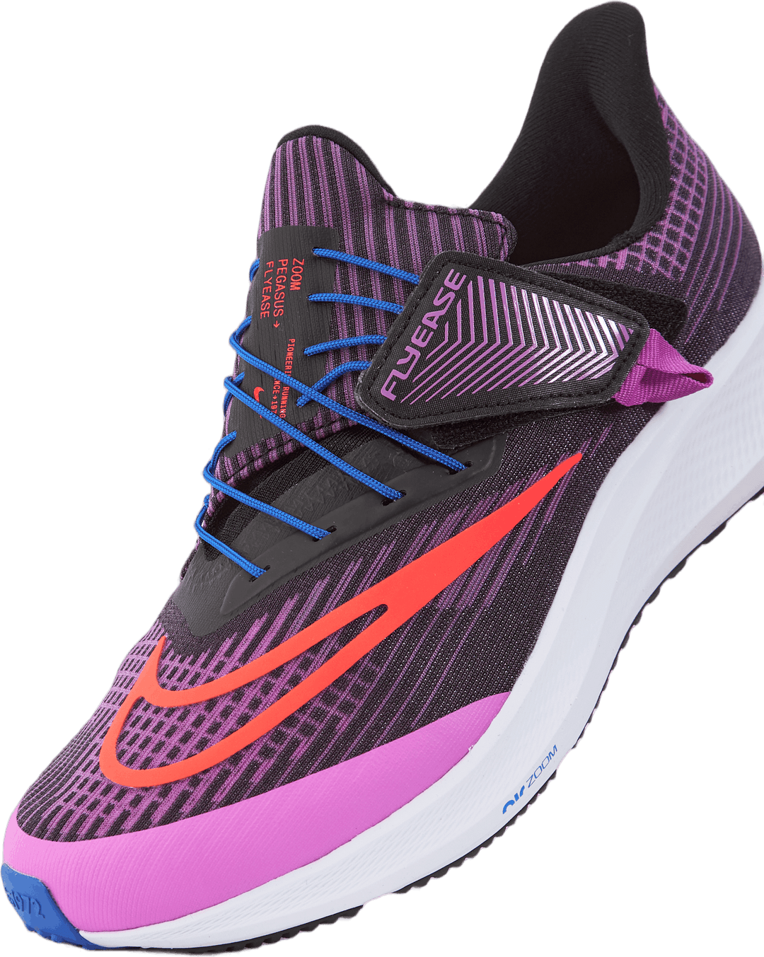 Air Zoom Pegasus 39 FlyEase Dámska ľahká cestná bežecká obuv FUCHSIA DREAM/BRIGHT CRIMSON-BLACK-WHITE