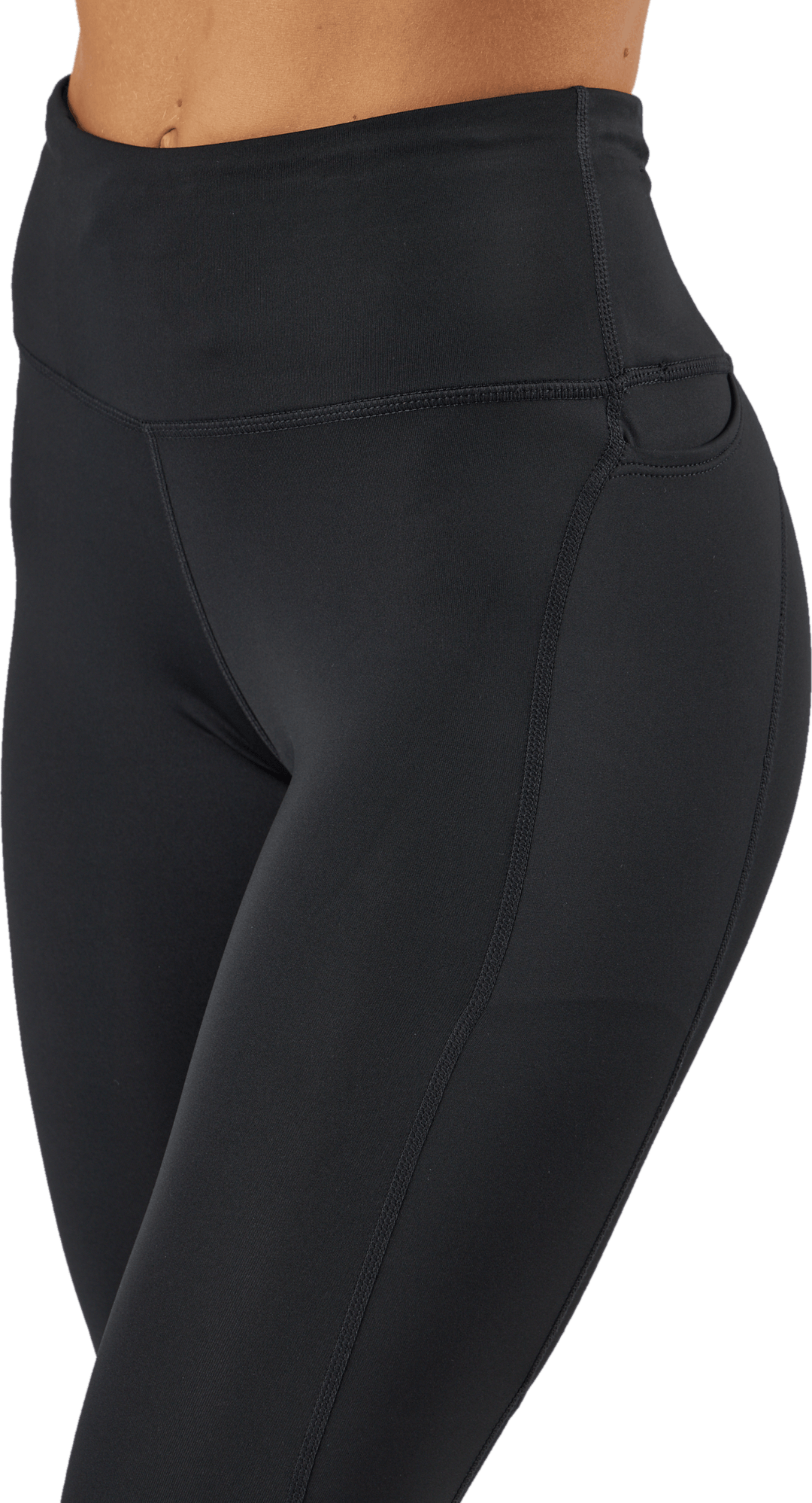 Dri-FIT Fast Leggings donna a vita media 7/8 NERO/REFLECTIVE SILV