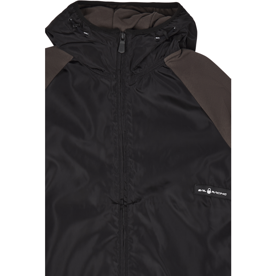 Sail Racing Race Wind Zip Hood Asphalt