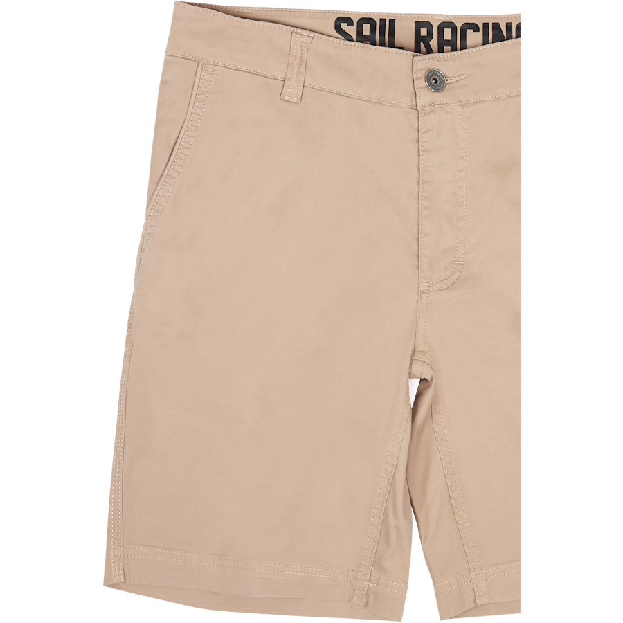 Helmsman Chino Shorts Grinder Khaki