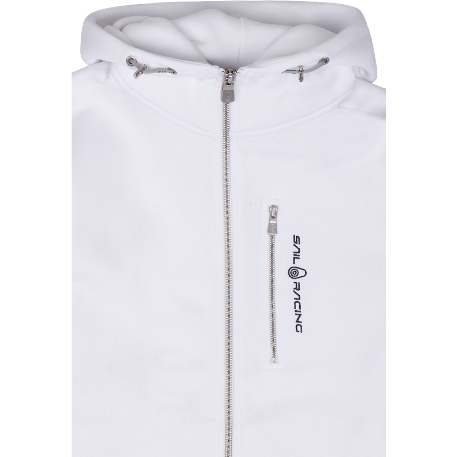 Cappuccio con zip Bowman