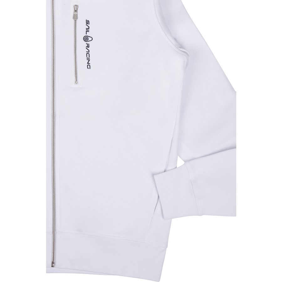 Cappuccio con zip Bowman