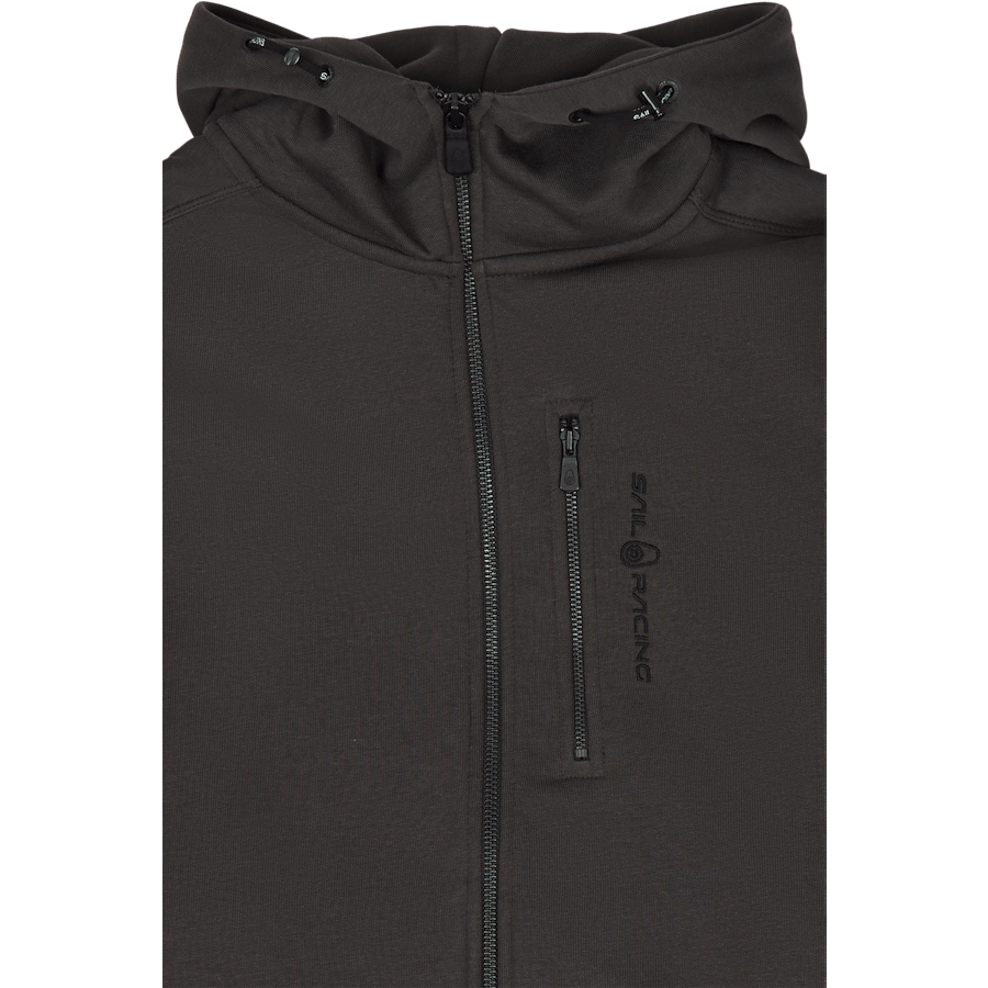 Bowman Zip Hood Asphalt
