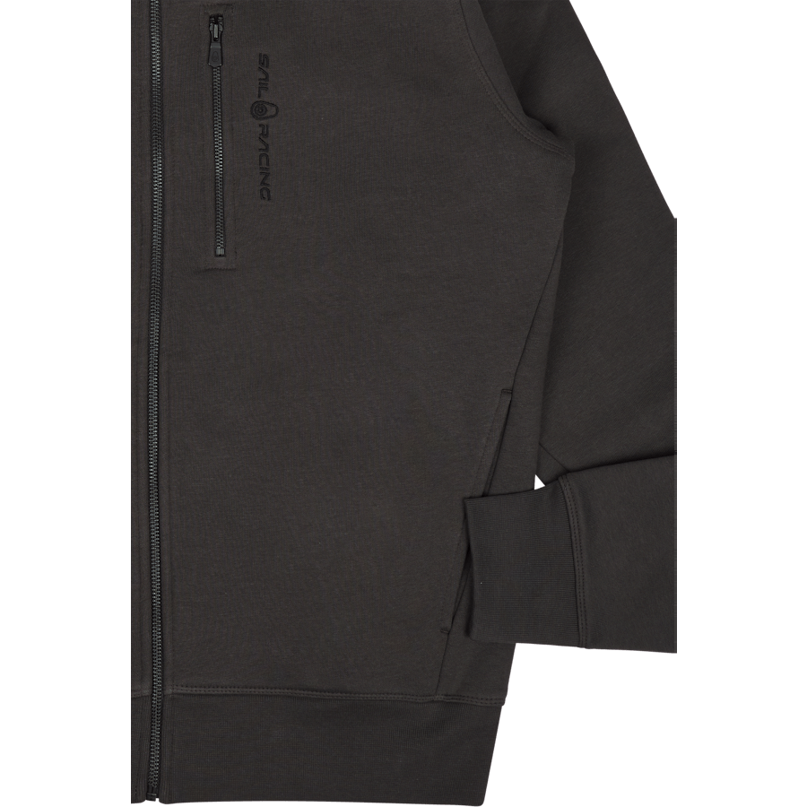 Bowman Zip Hood Asphalt