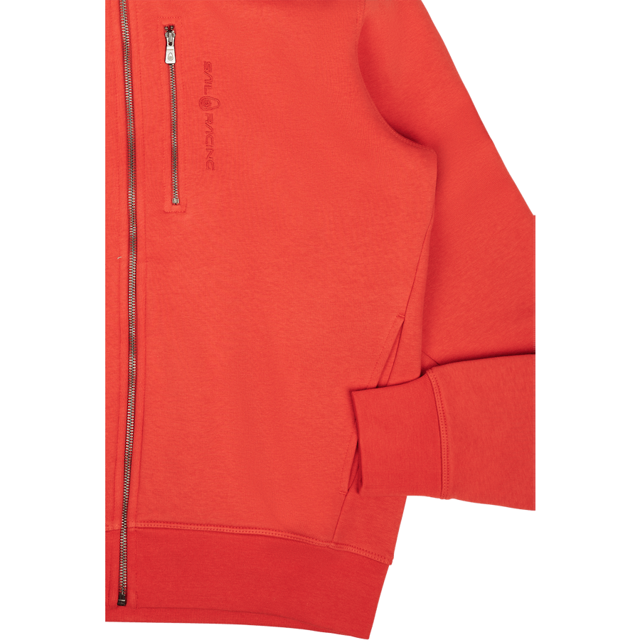 Sail Racing Bowman Zip Hood  Crimson
