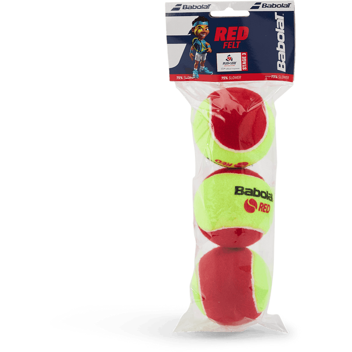 Red Felt 3-pack Yellow Red