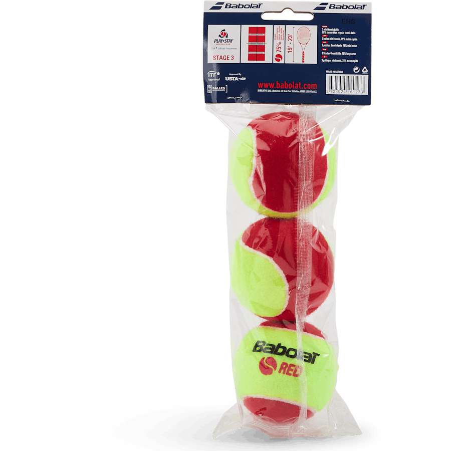 Red Felt 3-pack Yellow Red