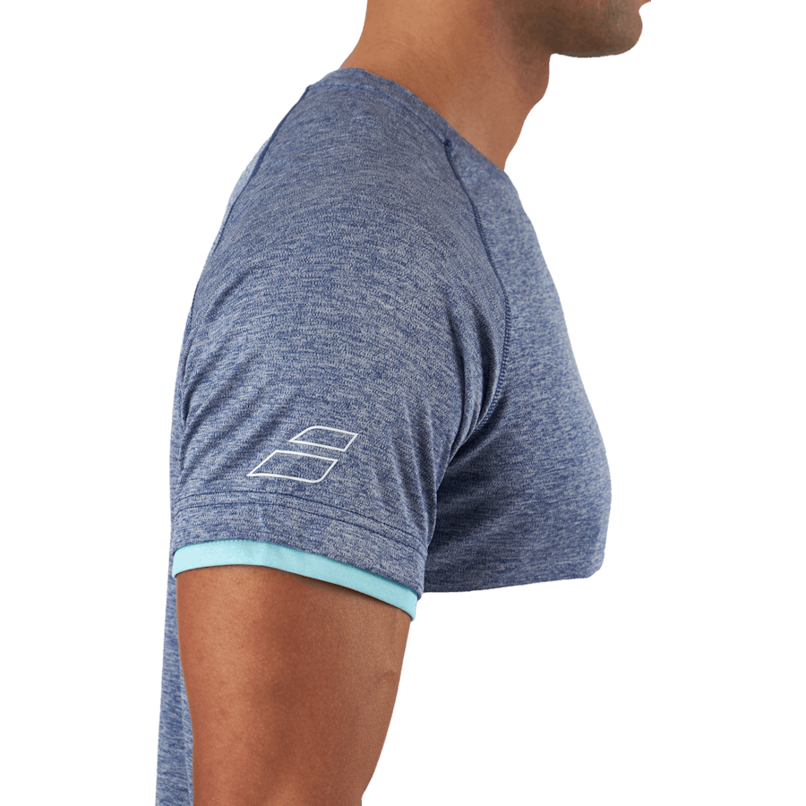 T-shirt Play Crew Neck White Blue