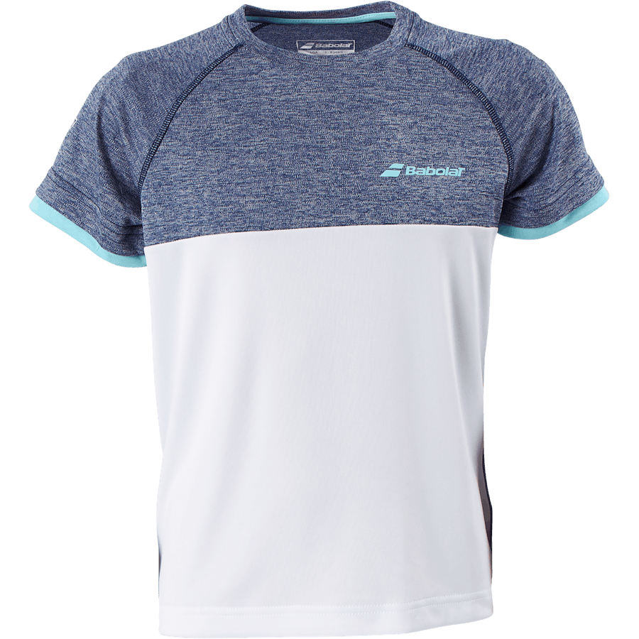 T-shirt Play Crew Neck White Blue