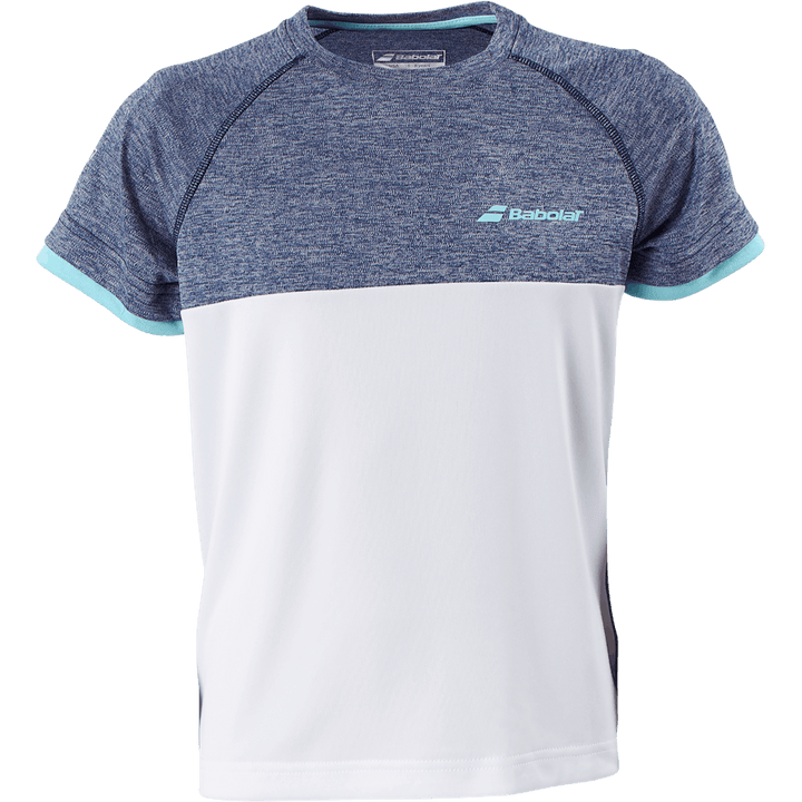 T-shirt Play Crew Neck White Blue