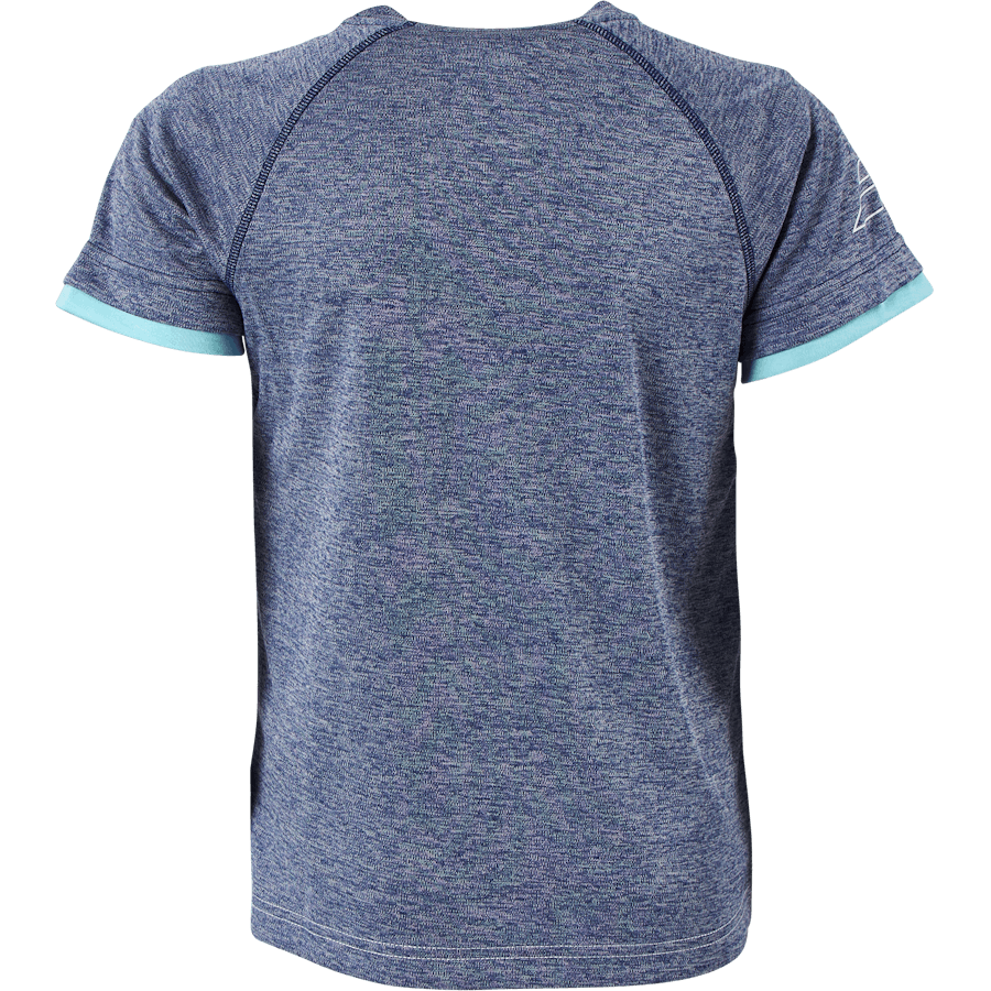 T-shirt Play Crew Neck White Blue