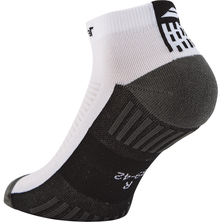 Padel Quarter Socks White Black