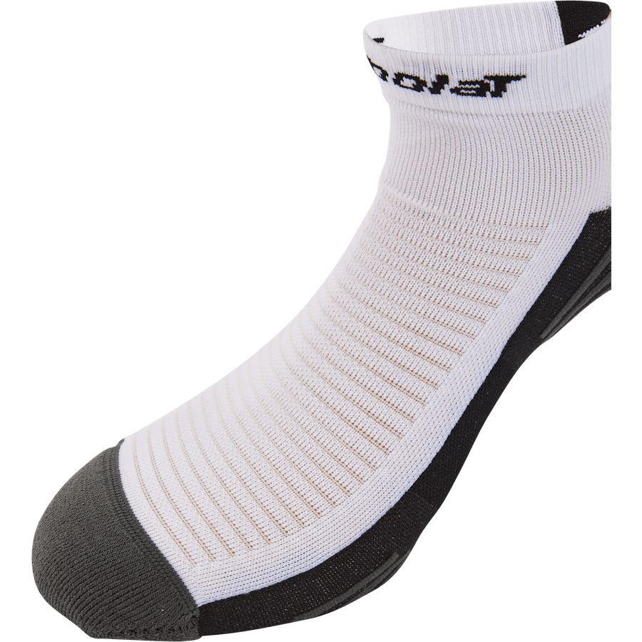 Padel Quarter Socks White Black