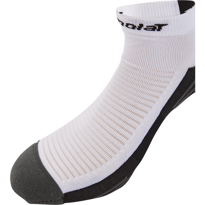 Padel Quarter Socks White Black