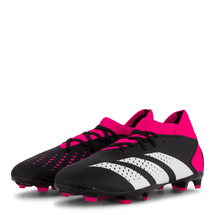 Predator Accuracy.3 Firm Ground Boots Core Black / Cloud White / Team Shock Pink 2
