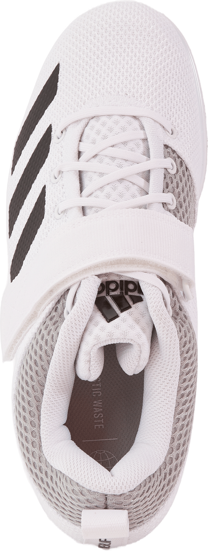 Powerlift 5 Weightlifting Shoes Cloud White / Core Black / Grey Two