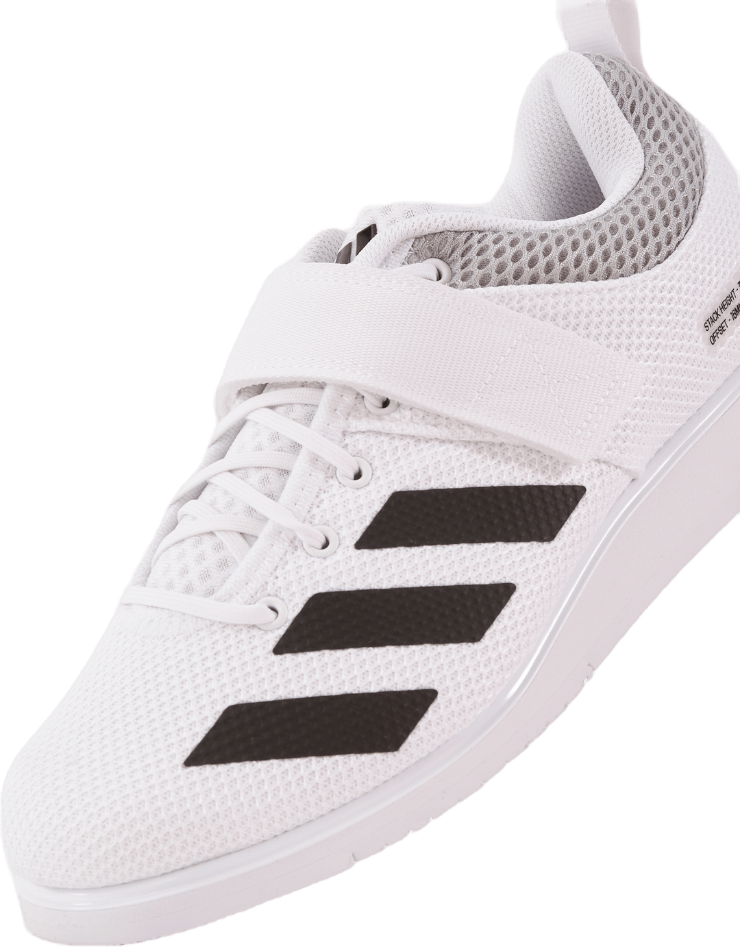Powerlift 5 Weightlifting Shoes Cloud White / Core Black / Grey Two