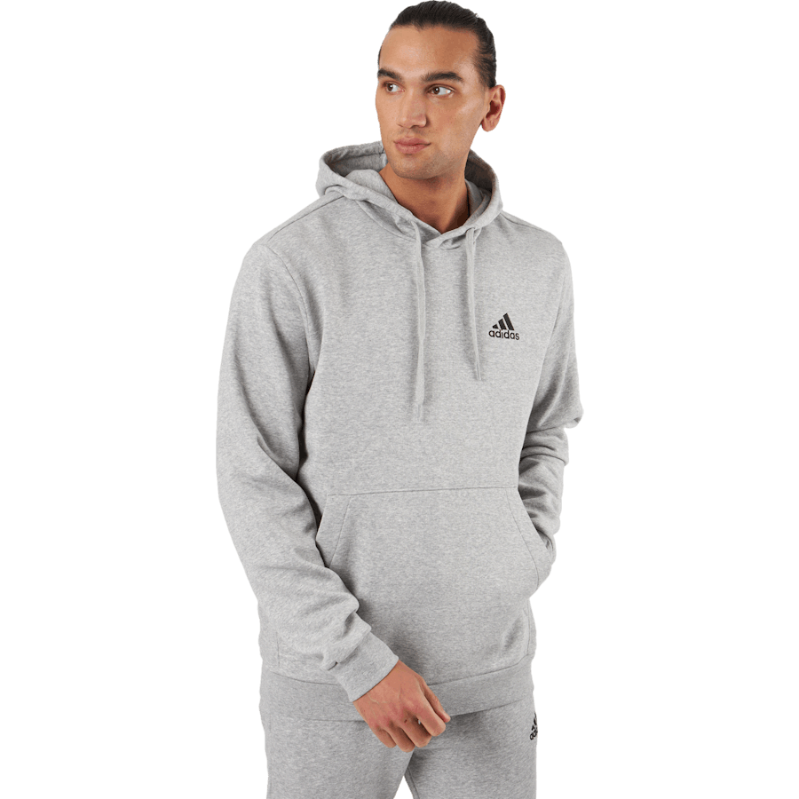 Essentials Fleece Hoodie Medium Grey Heather