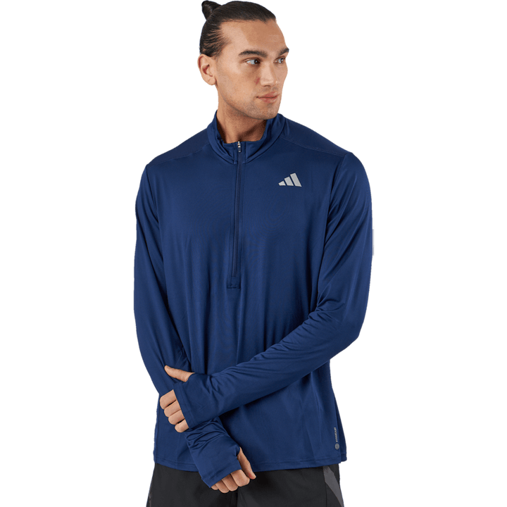 Own the Run 1/2 Zip Langarm-Top Dunkelblau