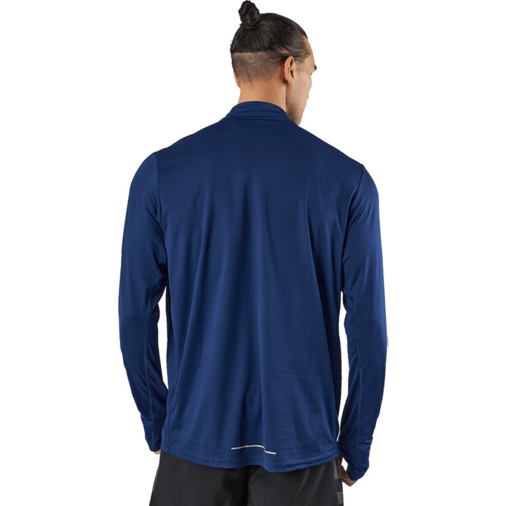 Own the Run 1/2 Zip Langarm-Top Dunkelblau