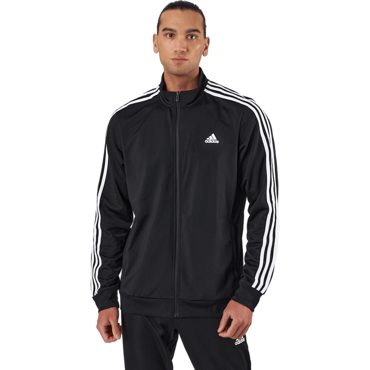 Essentials Warm-Up 3-Stripes Track Top Noir