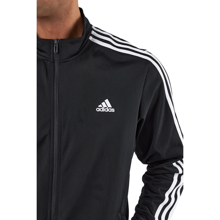 Essentials Warm-Up 3-Stripes Track Top Noir