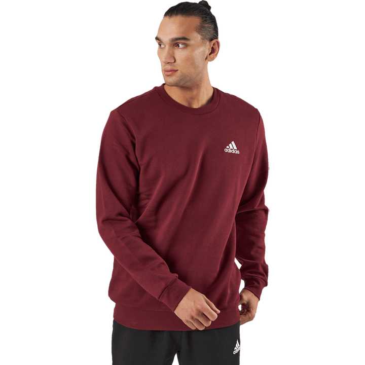Essentials Fleece Sweatshirt Shadow Red