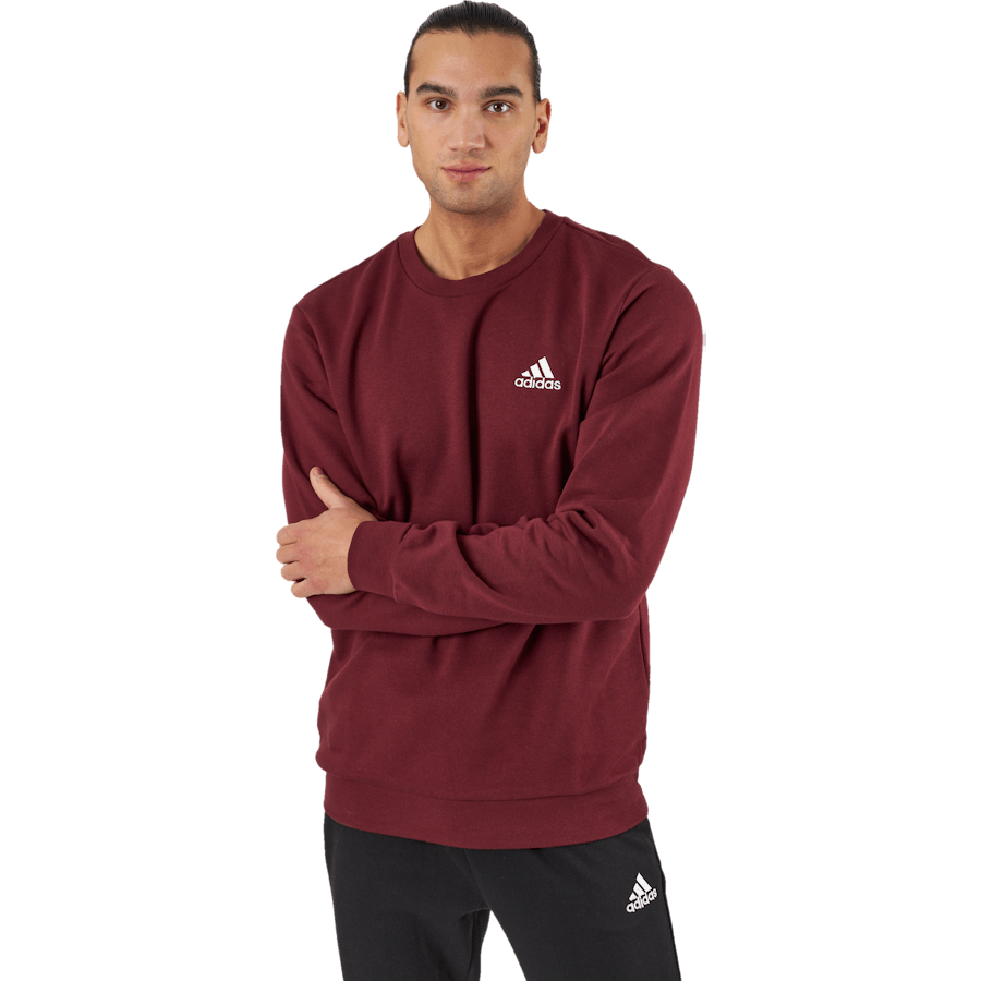 Essentials Fleece Sweatshirt Shadow Red