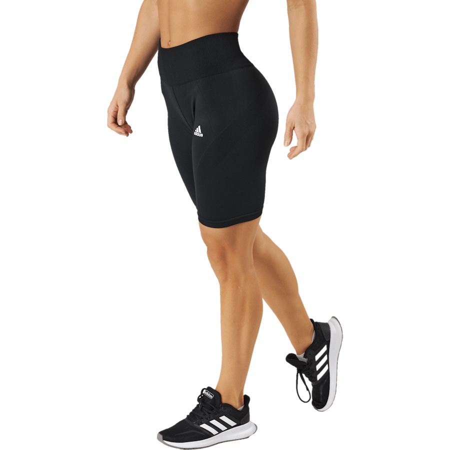 Training Seamless Short Leggings Black