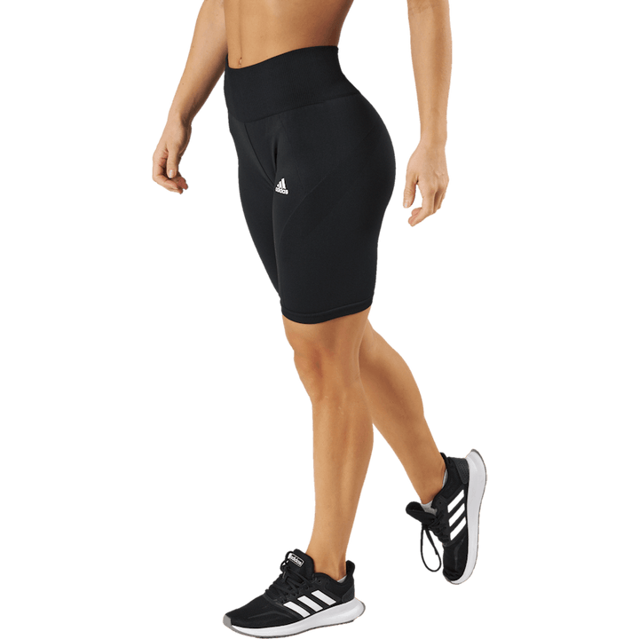 Training Seamless Short Leggings Black